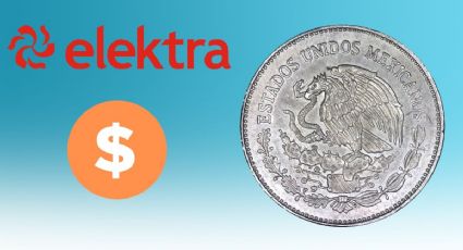 ¿Cuánto te paga Elektra por tu moneda antigua de 50 pesos de Coyolxauhqui durante junio 2025?