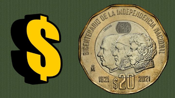 ¿Cuánto cuesta la moneda de 20 pesos de las 3 caras en junio y julio de 2025, según expertos?