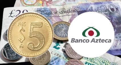 ¿Cuánto te da Banco Azteca por tu moneda antigua de 5 pesos que fue desmonetizada en 1995?