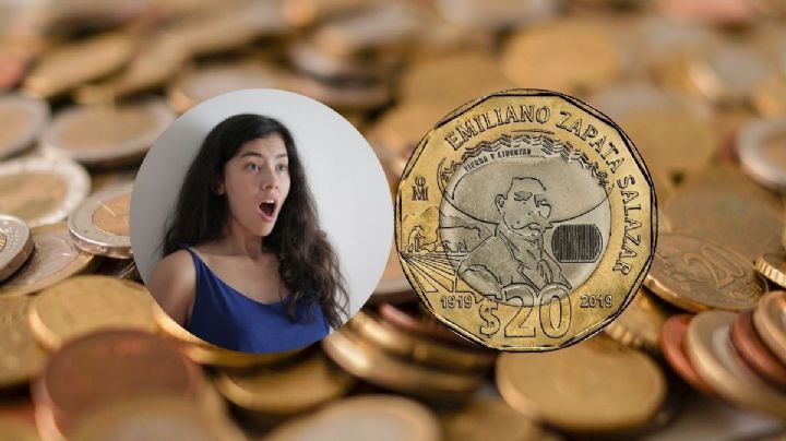 Moneda con la imagen de Emiliano Zapata se vende en 1,000,000 por ser de las más cotizadas por coleccionistas