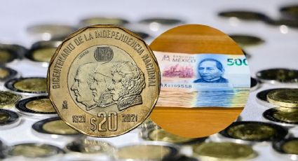 Colección de monedas de 20 pesos con las 3 caras vale 6,000,000 en Internet
