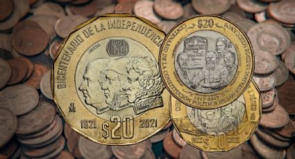 Colección de monedas de 20 pesos se vende en más de 5,000,000; incluye la de las 3 caras