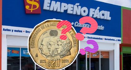 ¿Cuánto me paga Empeño Fácil por mis monedas de 20 pesos del Bicentenario en julio 2025?