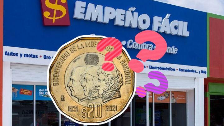¿Cuánto me paga Empeño Fácil por mis monedas de 20 pesos del Bicentenario en julio 2025?