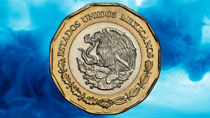 La moneda de 20 pesos que vale 1 millón porque fue premiada a nivel mundial por sus 3 cabezas