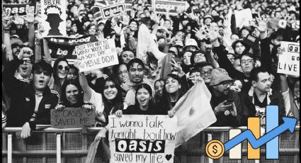 Conciertos de Oasis dejan derrama económica de mil millones de pesos