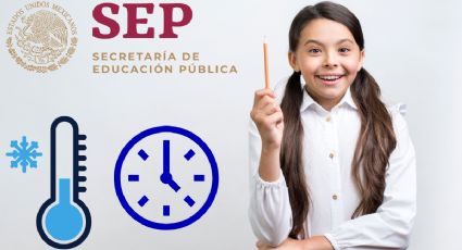 SEP: Ajustan horario de clases para educación básica en estos estados por tormenta invernal