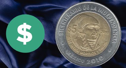 Este es el precio máximo de monedas de 5 pesos conmemorativas Bicentenario de Independencia en 2026