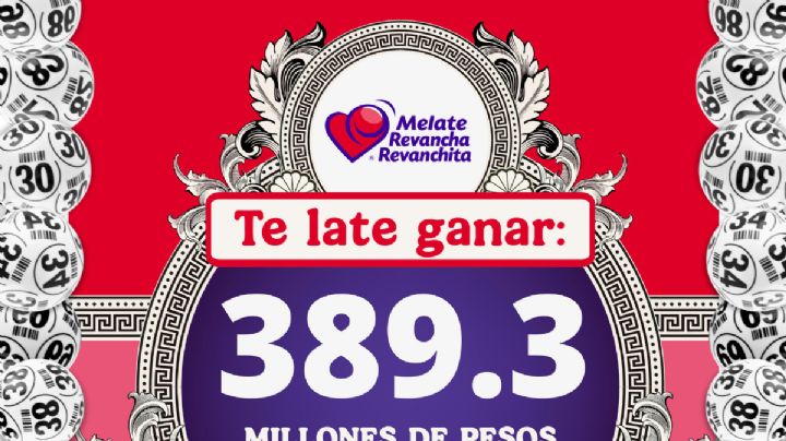 Melate, Revancha y Revanchita: Los números ganadores del sorteo electrónico del 9 de enero