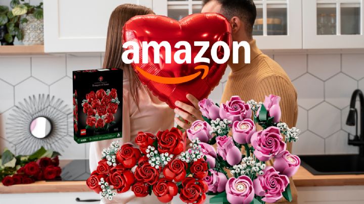 San Valentín 2026: Amazon remata flores LEGO con descuentos de hasta 44%