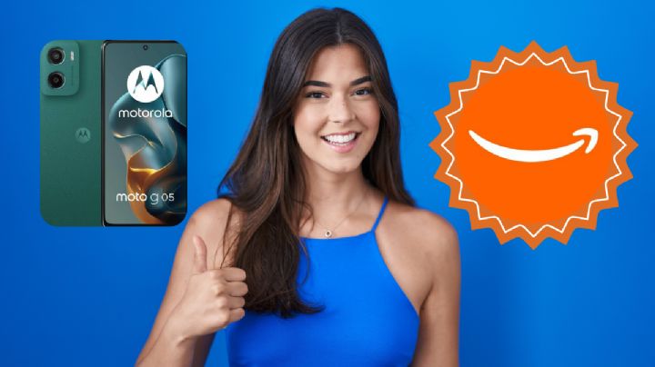Amazon rebaja casi 40% el Motorola G05, un smartphone con sistema de cámara avanzado