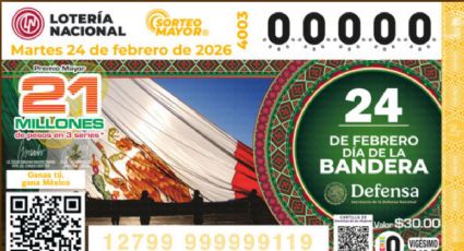 Resultados del Sorteo Mayor de la Lotería Nacional: Números ganadores del Martes 24 de febrero de 2026