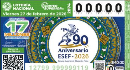 Resultados del Sorteo Superior de la Lotería Nacional: Números ganadores del viernes 27 de febrero de 2026
