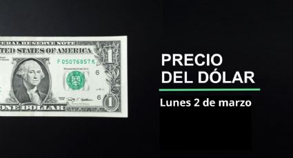 Precio dólar hoy, 2 de marzo 2026: ¿Se hunde el dólar? Así cotiza el tipo de cambio en México