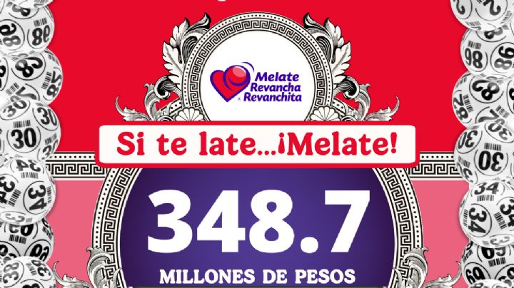 Lotería Nacional: Números ganadores del sorteo Melate, Revancha y Revanchita de HOY 13 de marzo