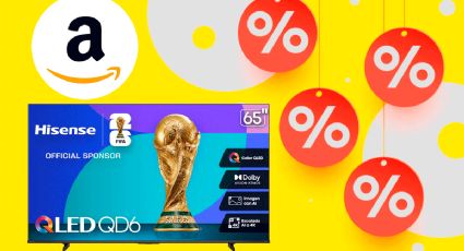 Amazon: El televisor 4K de Hisense con 40% de descuento que puedes conseguir por 500 pesos al mes