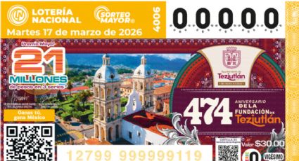 Resultados del Sorteo Mayor de la Lotería Nacional: Números ganadores del martes 17 de marzo de 2026