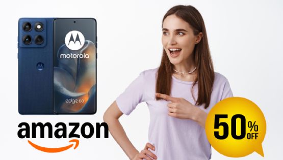 Amazon rebaja casi 50% el Motorola Edge 60: potente sistema de cuatro cámaras profesionales
