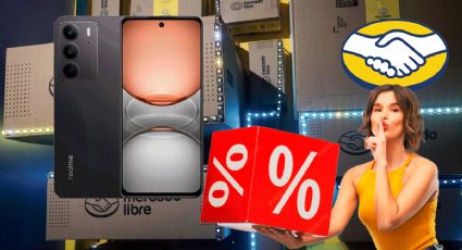 Mercado Libre ofrece rebaja del 60% en el Realme C75 a prueba de agua y a menos de 200 pesos al mes