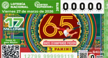 Resultados del Sorteo Superior 2878 de la Lotería Nacional: Números ganadores del viernes 27 de marzo de 2026