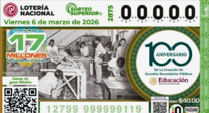 Resultados del Sorteo Superior de la Lotería Nacional: Números ganadores del 6 de marzo de 2026
