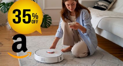 Amazon remata con 35% descuento Robot 2 en 1: aspira y trapea por menos de 400 pesos al mes