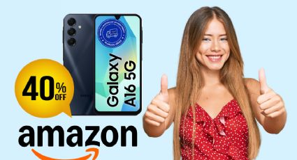 Amazon liquida Galaxy A16 con casi 40% de descuento: triple cámara por menos de 3 mil pesos