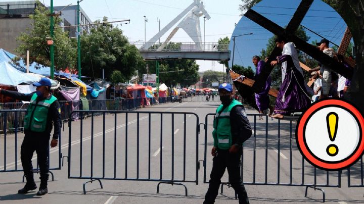 Jueves Santo en Iztapalapa: rutas alternas y horarios confirmados por el cierre de calles