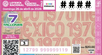Sorteo Zodiaco 1743: Números ganadores de la Lotería Nacional hoy 26 de abril 2026