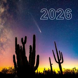 Calendario astronómico 2026: los mejores cometas para observar este año