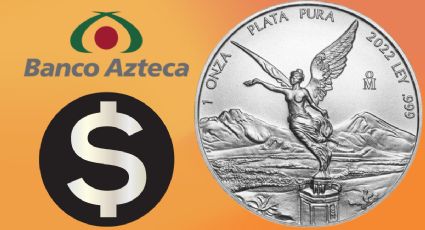 ¿Cuánto te paga Banco Azteca por tu moneda onza Plata Libertad en mayo 2026?