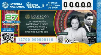 Resultados del Sorteo Especial 312 de la Lotería Nacional: Números ganadores del viernes 15 de mayo de 2026