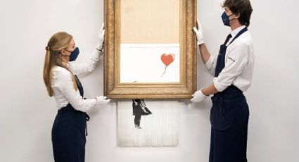 Banksy triturado es subastada por millones de dólares en Londres