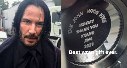 Keanu Reeves sorprende a sus dobles en John Wick 4 con ¡Rolex personalizados!