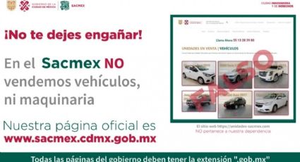 SACMEX alerta de nuevo FRAUDE en su nombre; advierte que no está vendiendo automóviles