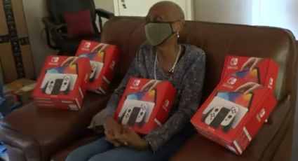 Milagro de Navidad: Abuela recibe 6 Nintendo Switch OLED por error y al devolverlas ¡se las regalan!