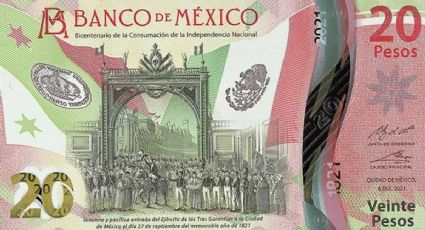 ¡Orgullo mexicano! Nuevo billete de 20 pesos GANA premio como el MEJOR de Latinoamérica en 2021