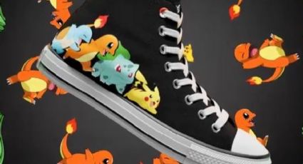 Converse y Pokémon lanzan colección de tenis y ropa por el 25 aniversario de la serie