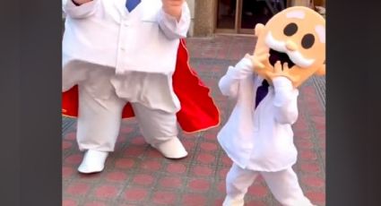 Ponchito, el niño que se disfraza de Dr Simi para Halloween  y se vuelve viral en redes | VIDEO