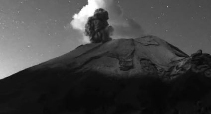 Popocatépetl registra fuerte explosión con material incandescente; ¿en qué fase está el semáforo?