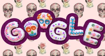 Google se une a la celebración del Día de Muertos con doodle de calaveritas de azúcar