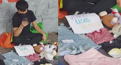 Joven vende las cosas de su ex novia en un tianguis de la UNAM | VIDEO VIRAL