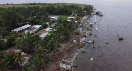 ¡Se hunde un pueblo en Tabasco! Primer caso de migración por cambio climático en México