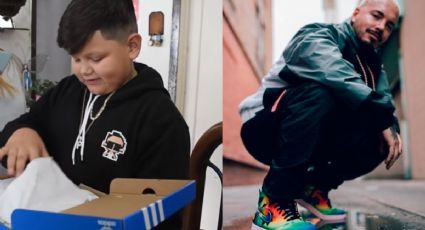 ¿Cuánto CUESTAN los lujosos TENIS que J Balvin regaló a un niño mexicano señalado 'por pobre'?