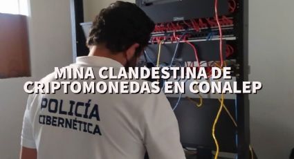 Descubren LABORATORIO para minar CRIPTOMONEDAS en escuela CONALEP de San Luis Potosí