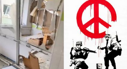 Venden un Banksy 'anti-guerra' para apoyar a hospital de niños en Ucrania; ¿cuánto recaudaron?