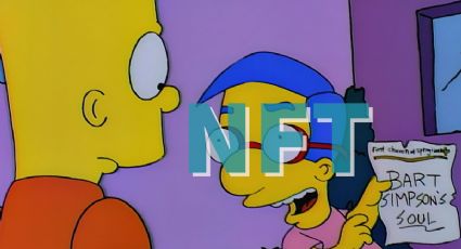 Joven VENDE su alma en forma de NFT como Bart Simpson; esto fue lo que le pagaron por ella