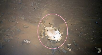 NASA realiza SORPRENDENTE hallazgo de una nave espacial destruida en Marte (FOTO)