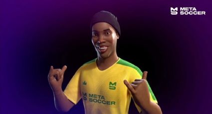 Ronaldinho ya tiene su NFT en MetaSoccer, el primer metaverso de fútbol