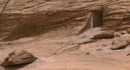 ¿Qué encontró el Curiosity en MARTE? FOTO muestra en el planeta rojo ¿una PUERTA?